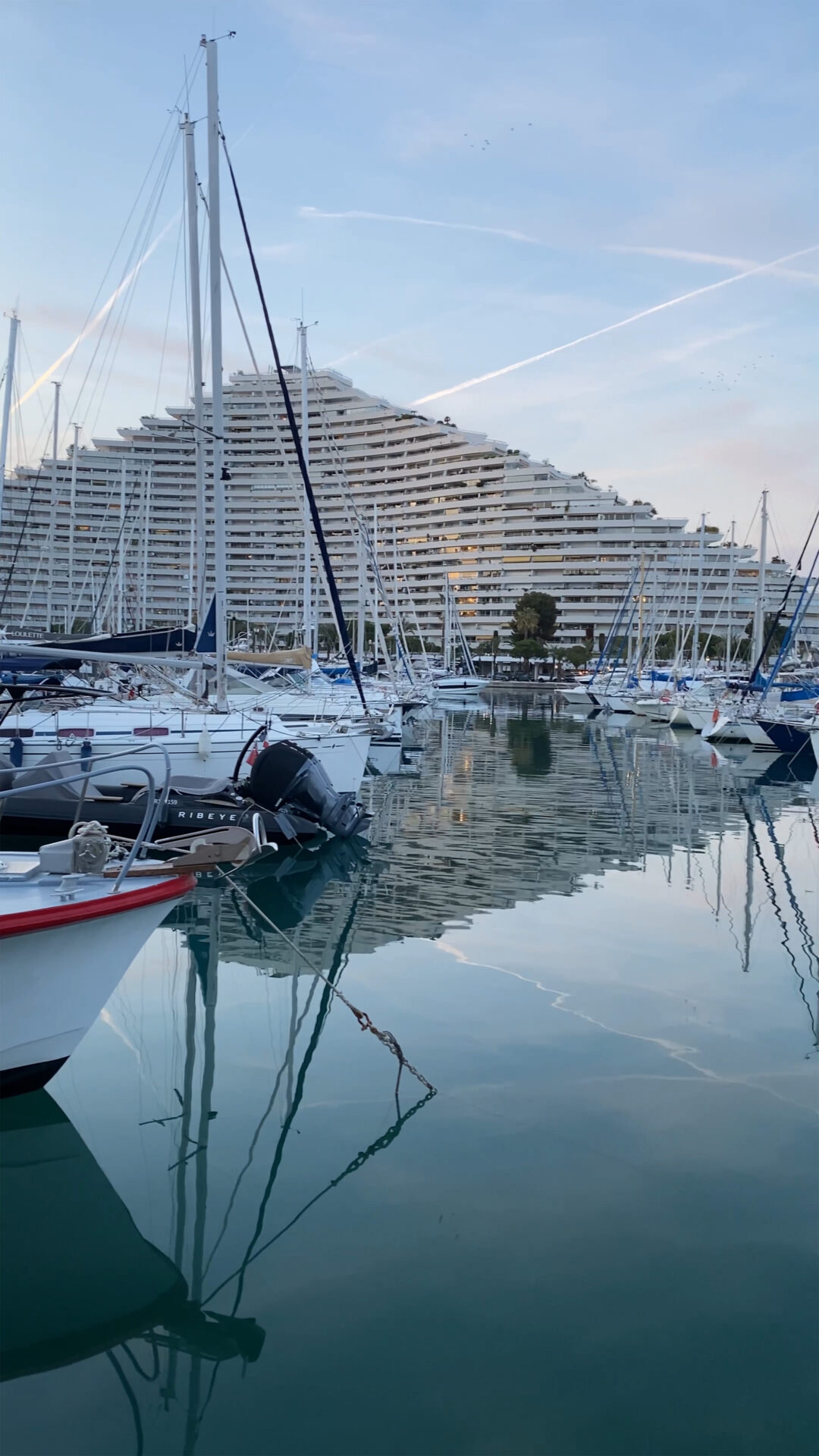 Villeneuve-Loubet: Marina Baie des Anges Vista del porto turistico di Marina Baie des Anges